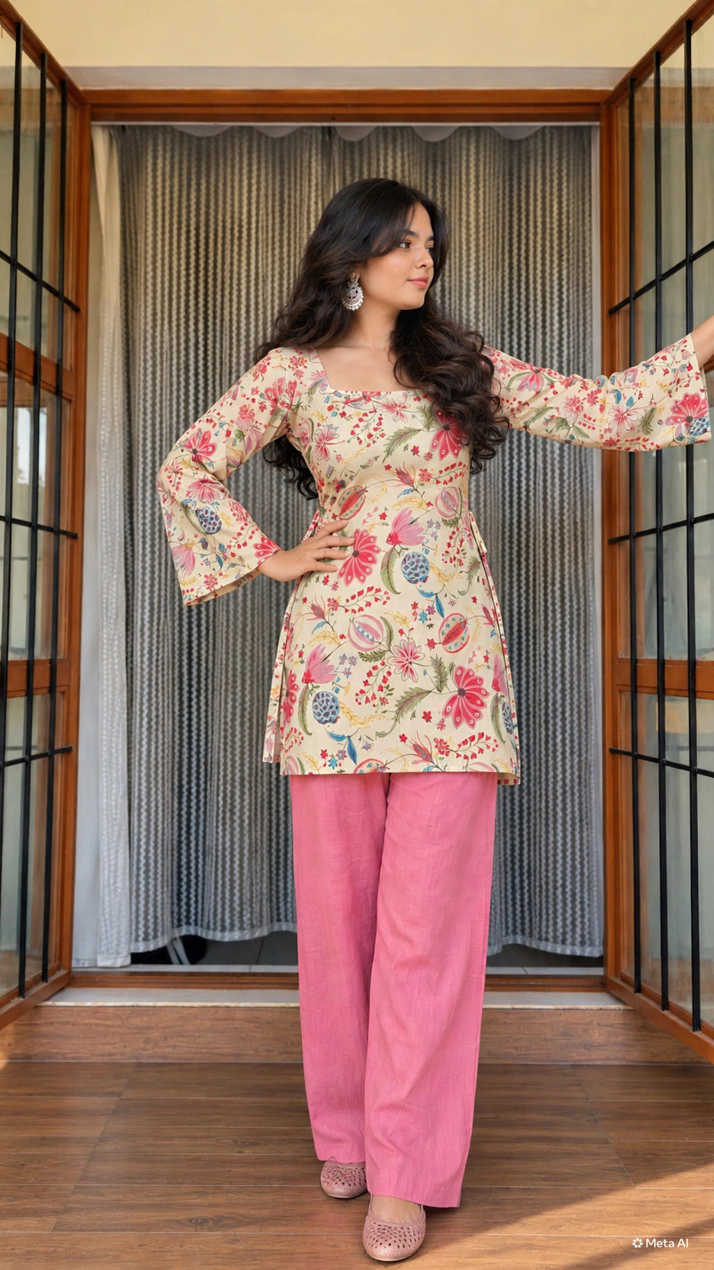 Garden Fairy Kurti Set