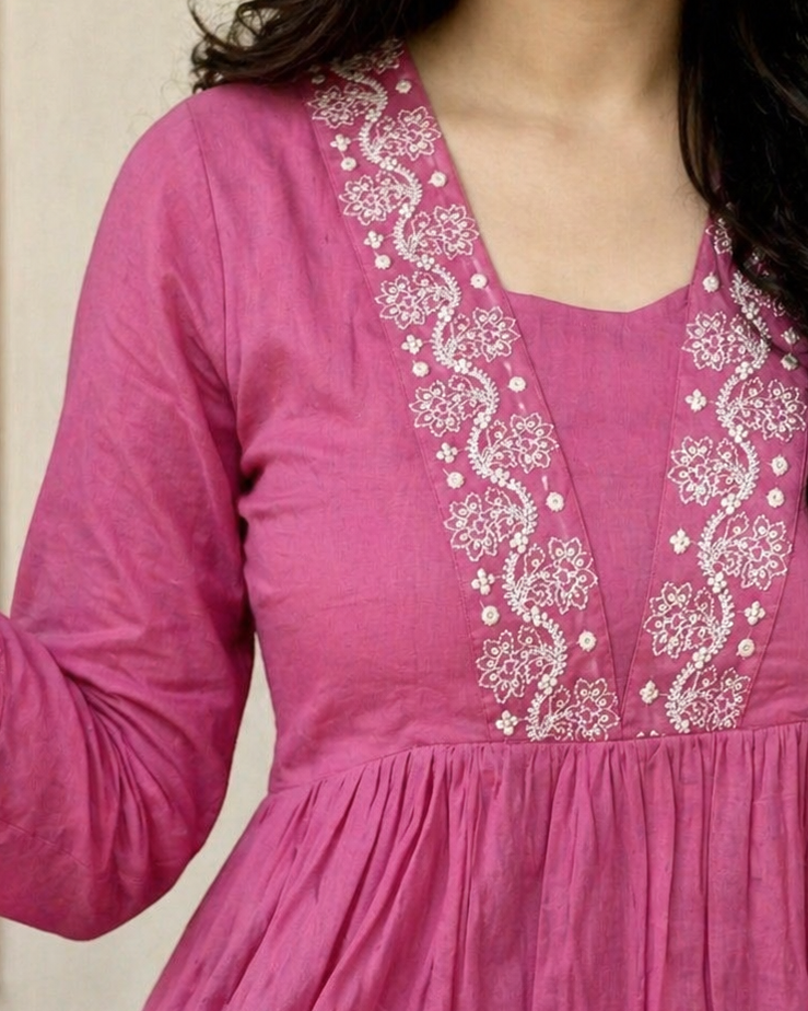 Rose Milk Suit Set