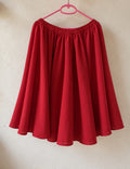 Red Cotton Midi