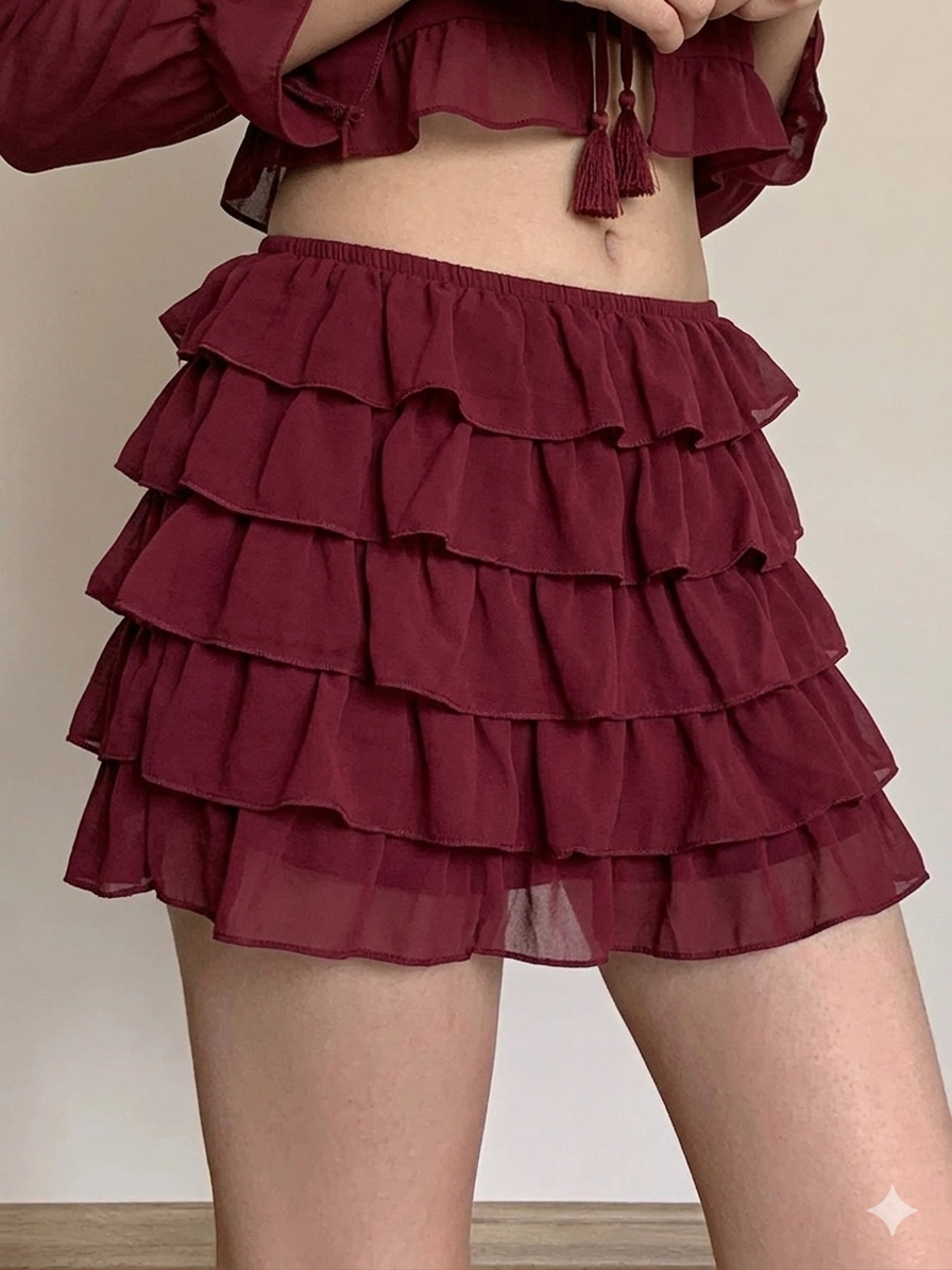 Ruffle Skirt