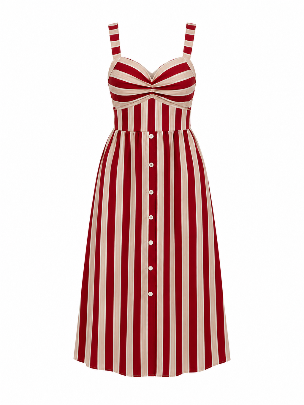 Red Stripe Dress
