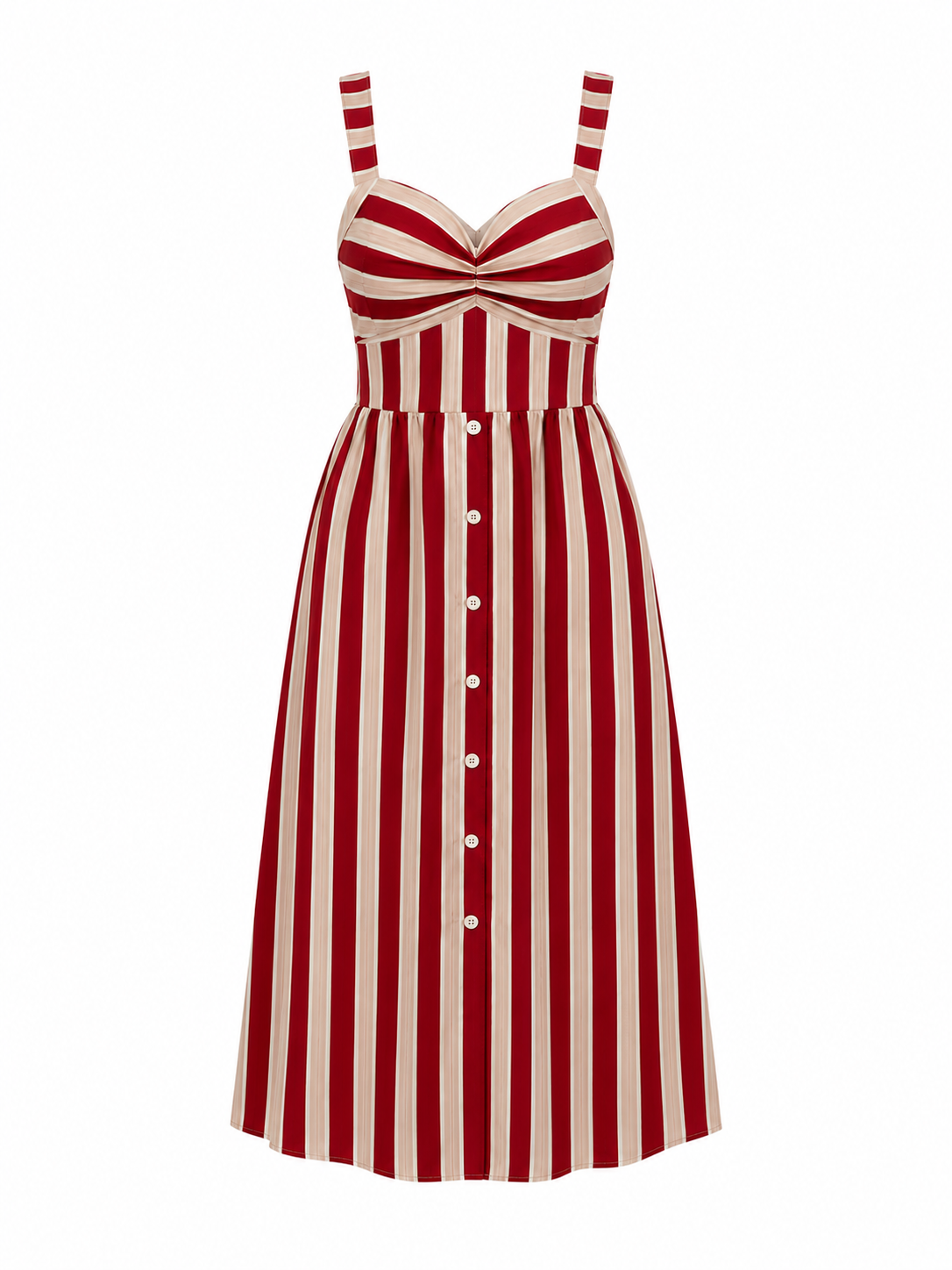 Red Stripe Dress