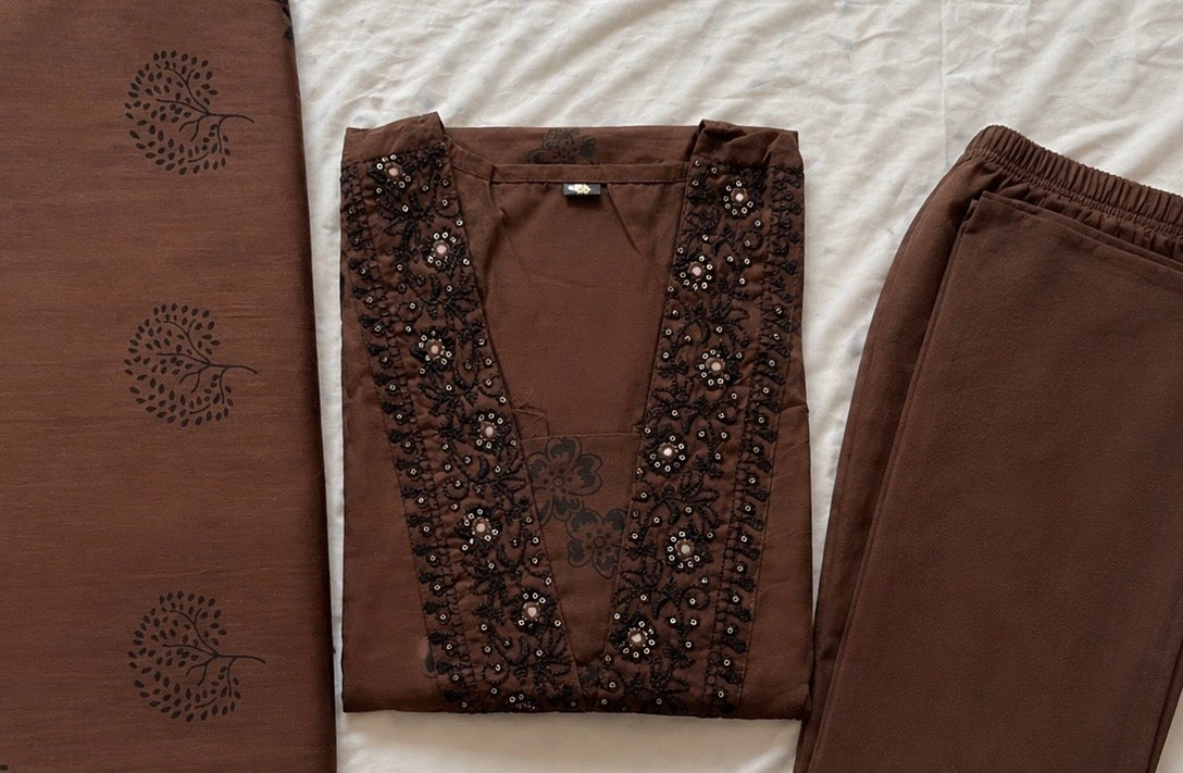 Jamun 3 piece Suit Set