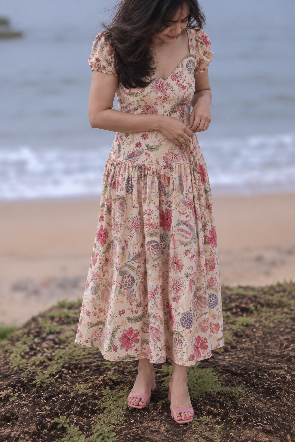 Garden Fairy Corset Back Dress