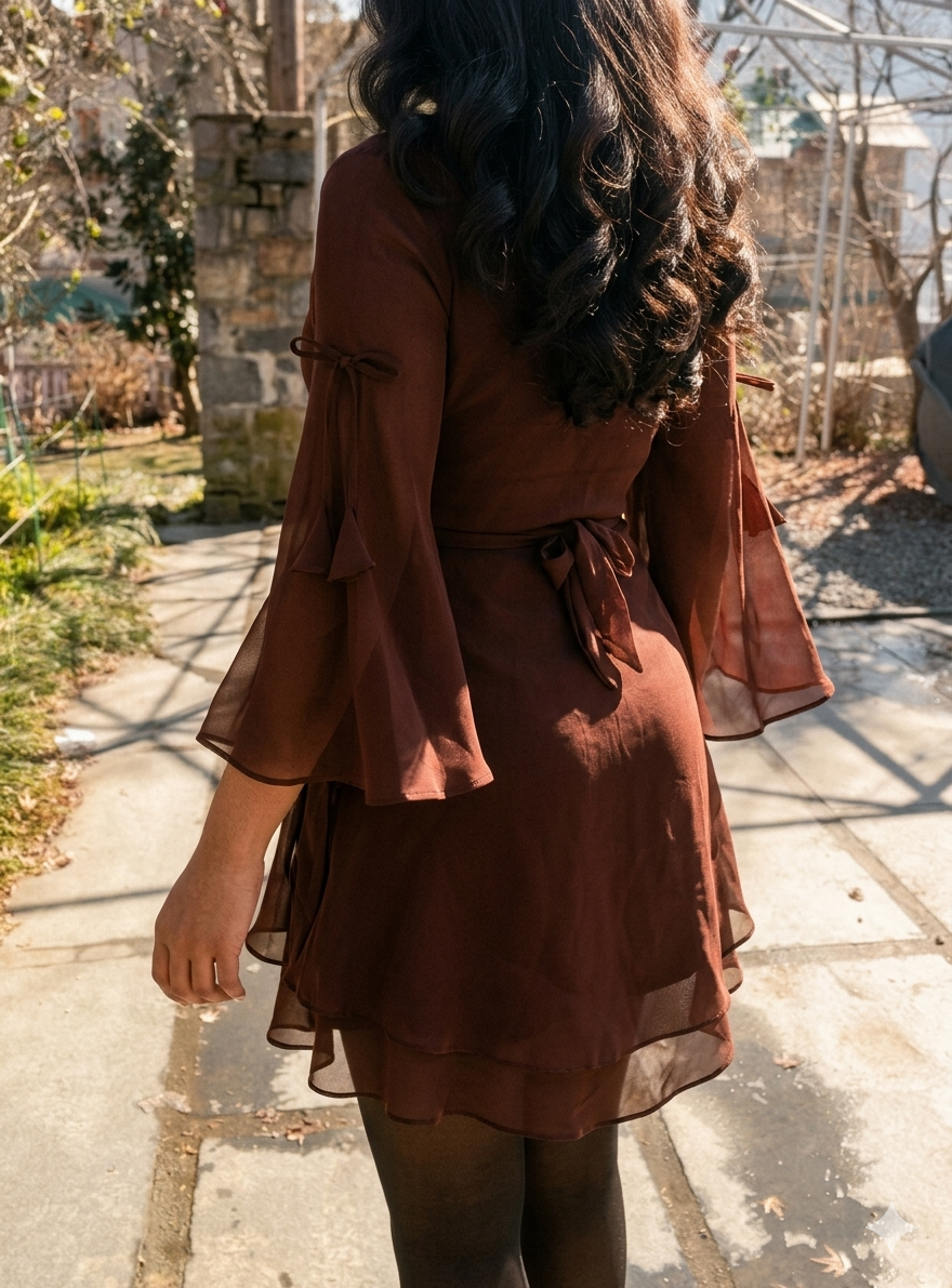 Chocolate Mini Dress