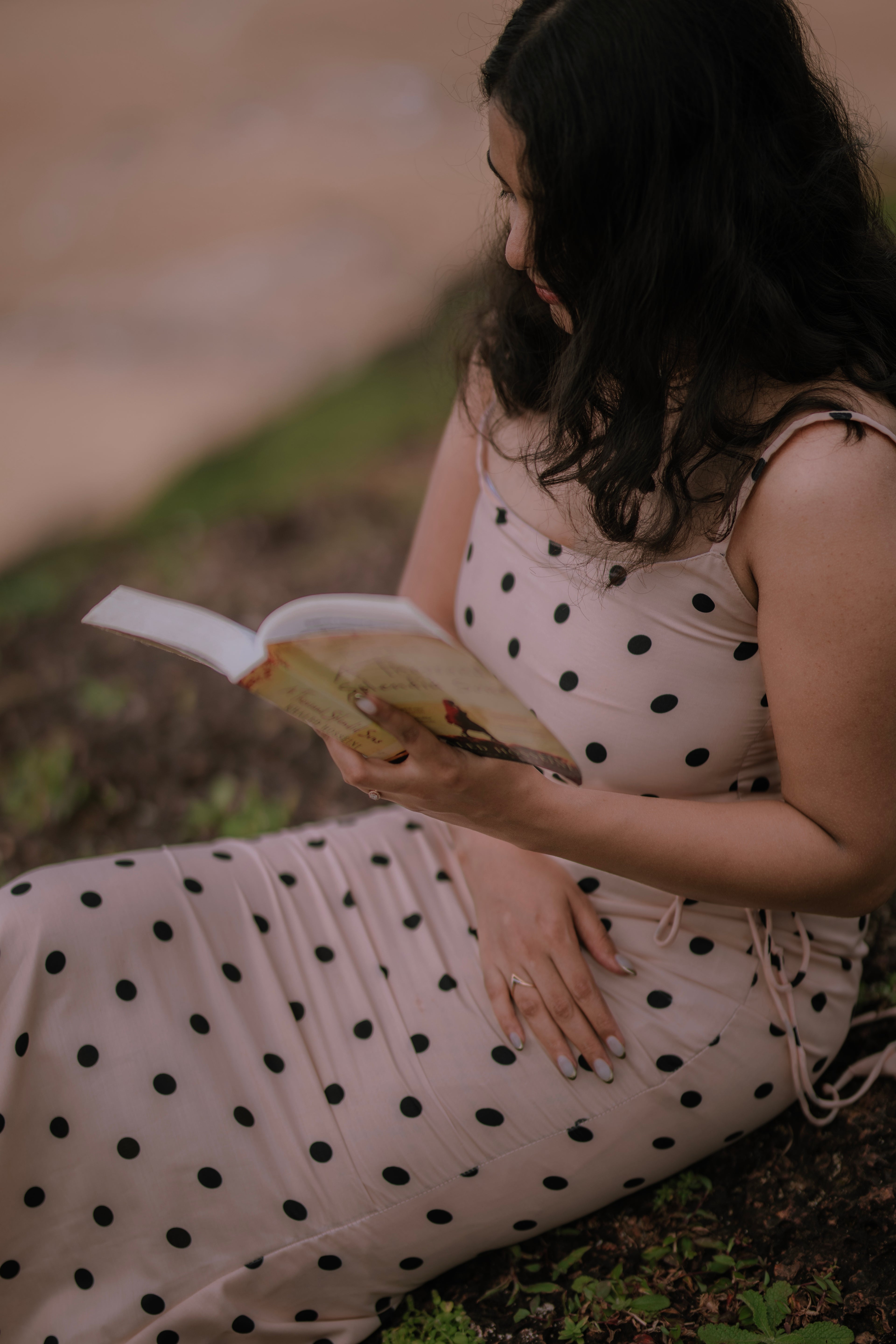 Polka Dot Maxi Dress