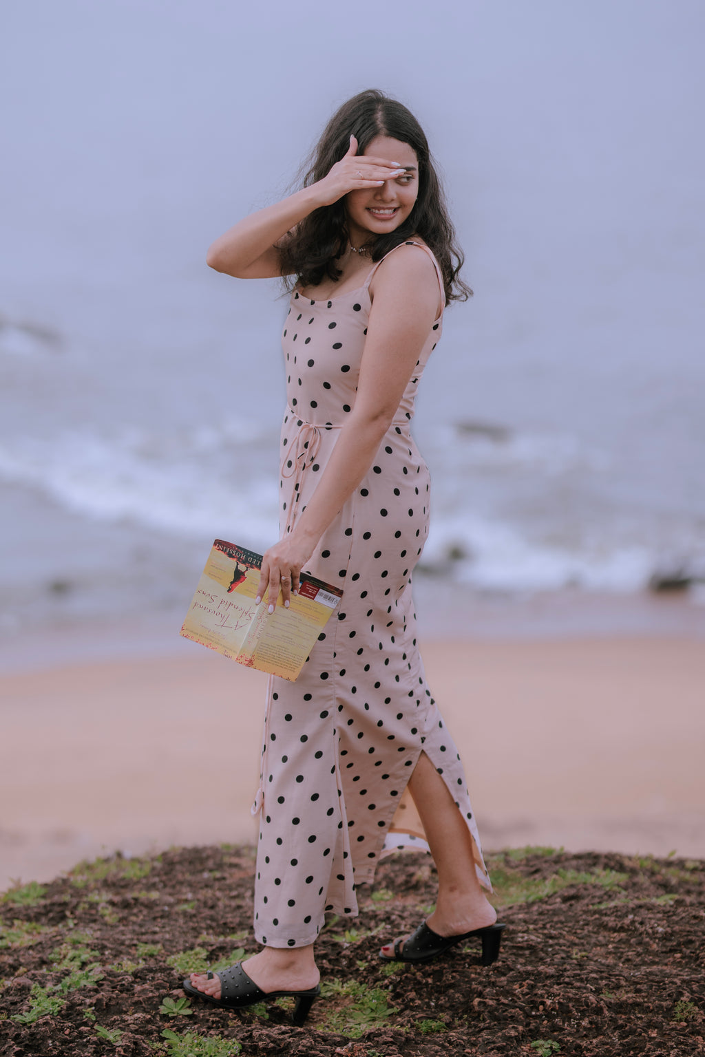 Polka Dot Maxi Dress